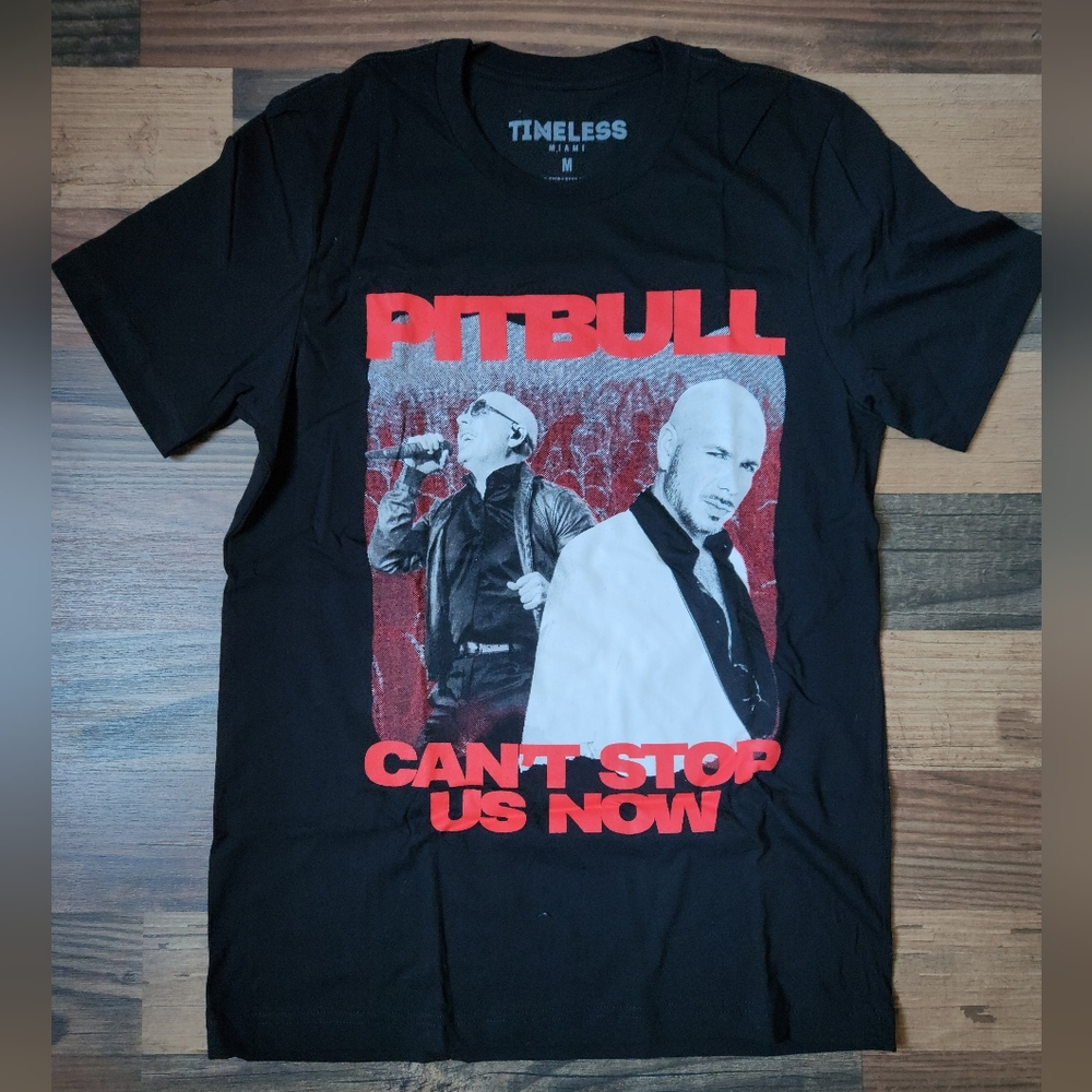 Pitbull Can't Stop Us Now Tour Merch